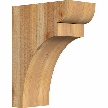 Ekena Millwork Yorktown Rough Sawn Corbel, Western Red Cedar, 6"W x 12"D x 16"H COR06X12X16YOR00RWR